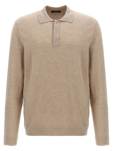 Zanone Cashmere Wool Polo Shirt