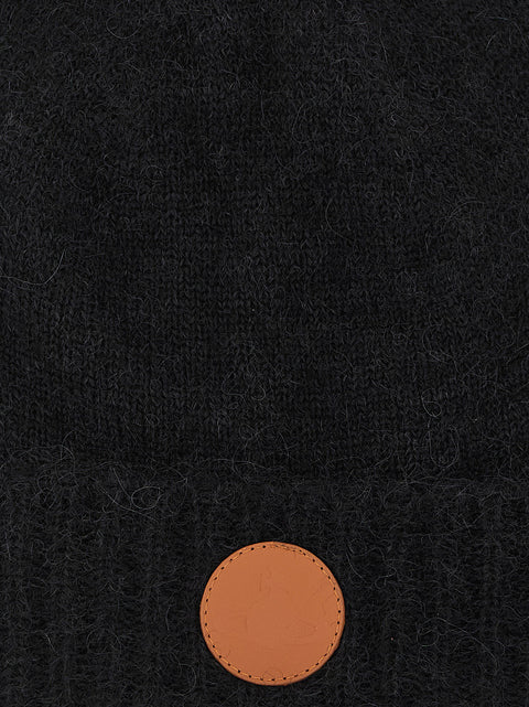 Vivienne Westwood Orb Patch Beanie