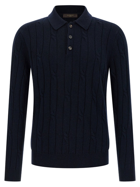 Zanone Cashmere Polo Shirt
