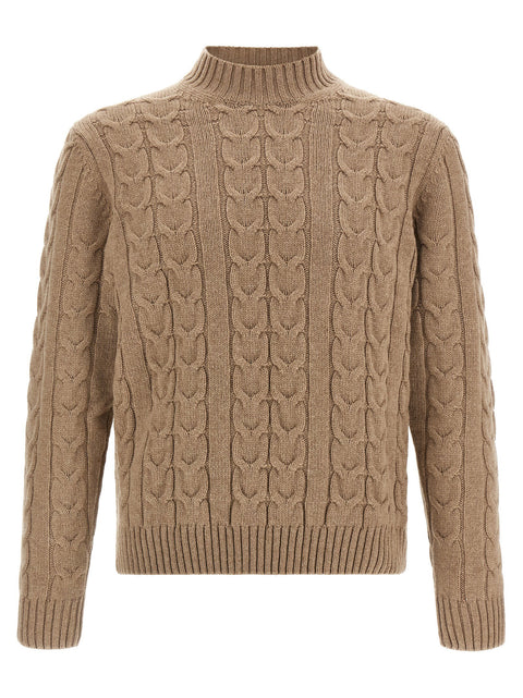 Zanone Braided Knit Knuckler