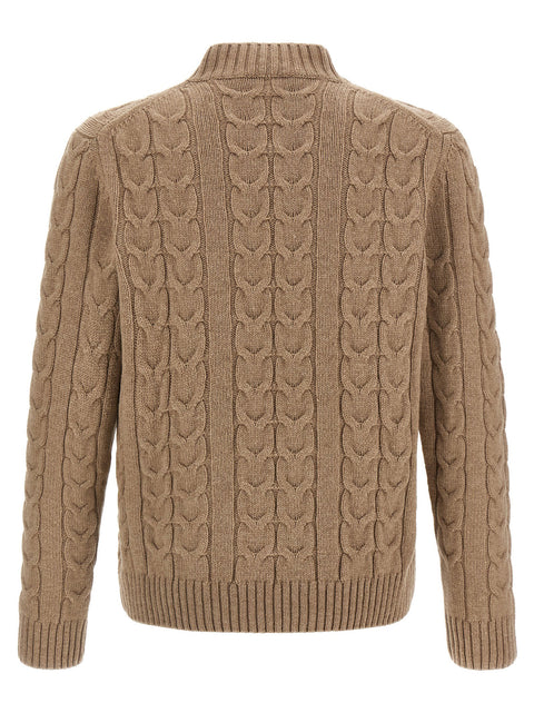 Zanone Braided Knit Knuckler