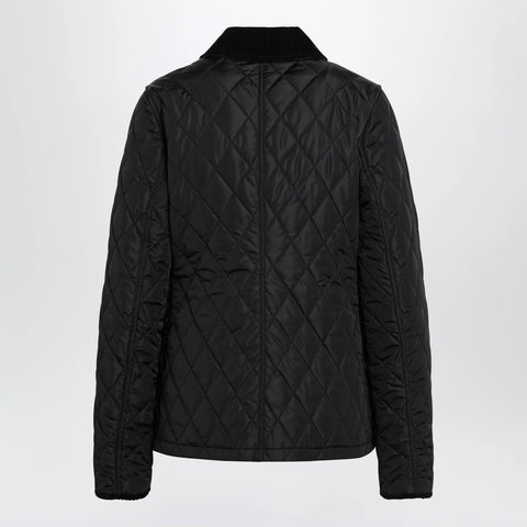 Burberry Black quilted nylon jacket