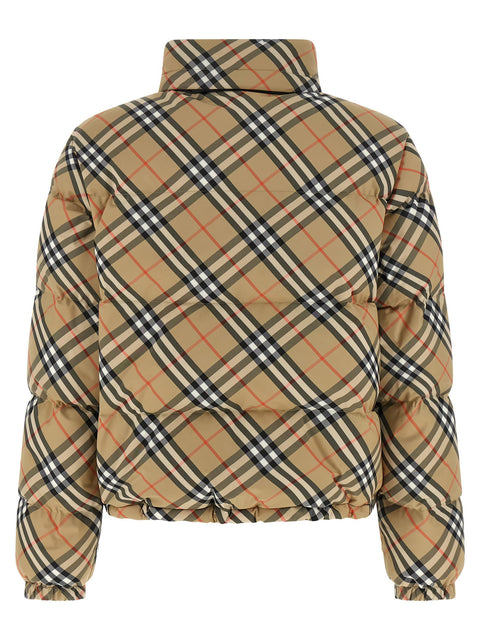Burberry Ambleside Check Down Jacket