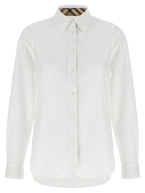 Burberry Check Insert Shirt