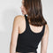 Surplice Ribbed Crop Top-Clothing - Women-NIKIBIKI-Black-xs-Urbanheer