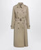 Burberry Waterloo long cotton gabardine trench coat in honey