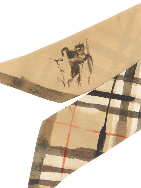 Burberry Double Face Wter Col Scarf
