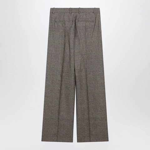 Burberry Prince of Wales Wool-Blend Trousers