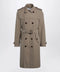 Burberry Short Foxfield trench coat in cotton and silk