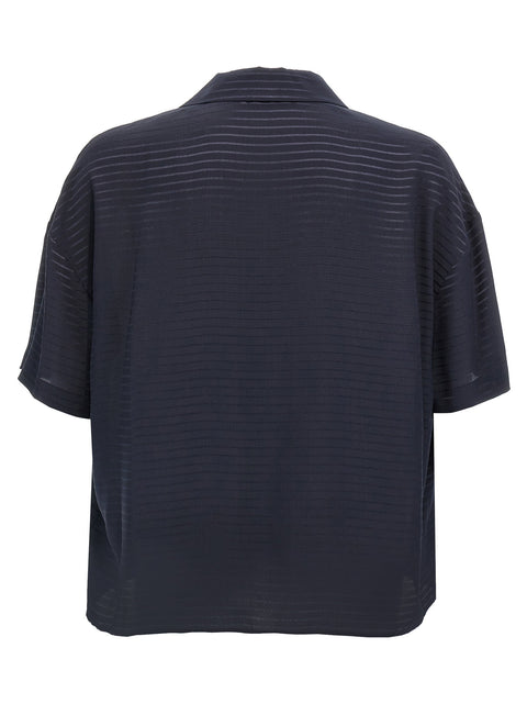 Saint Laurent Silk Polo Shirt