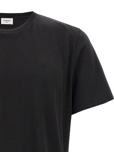 Saint Laurent Cassandre Embroidery T-shirt