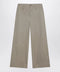 Alexander McQueen Beige cotton gabardine chino pants