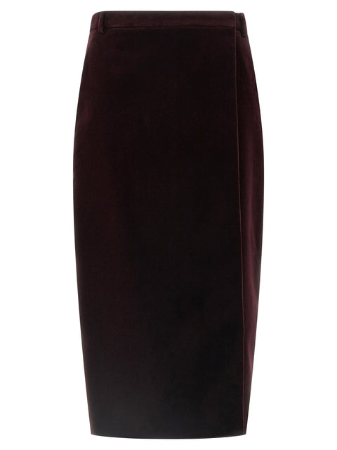 Saint Laurent Velvet Skirt