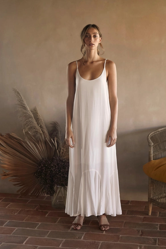 Amber Dress - Off White-Dress-Before Anyone Else-XS-Urbanheer