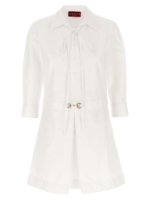 Gucci Morsetto Chemisier Dress