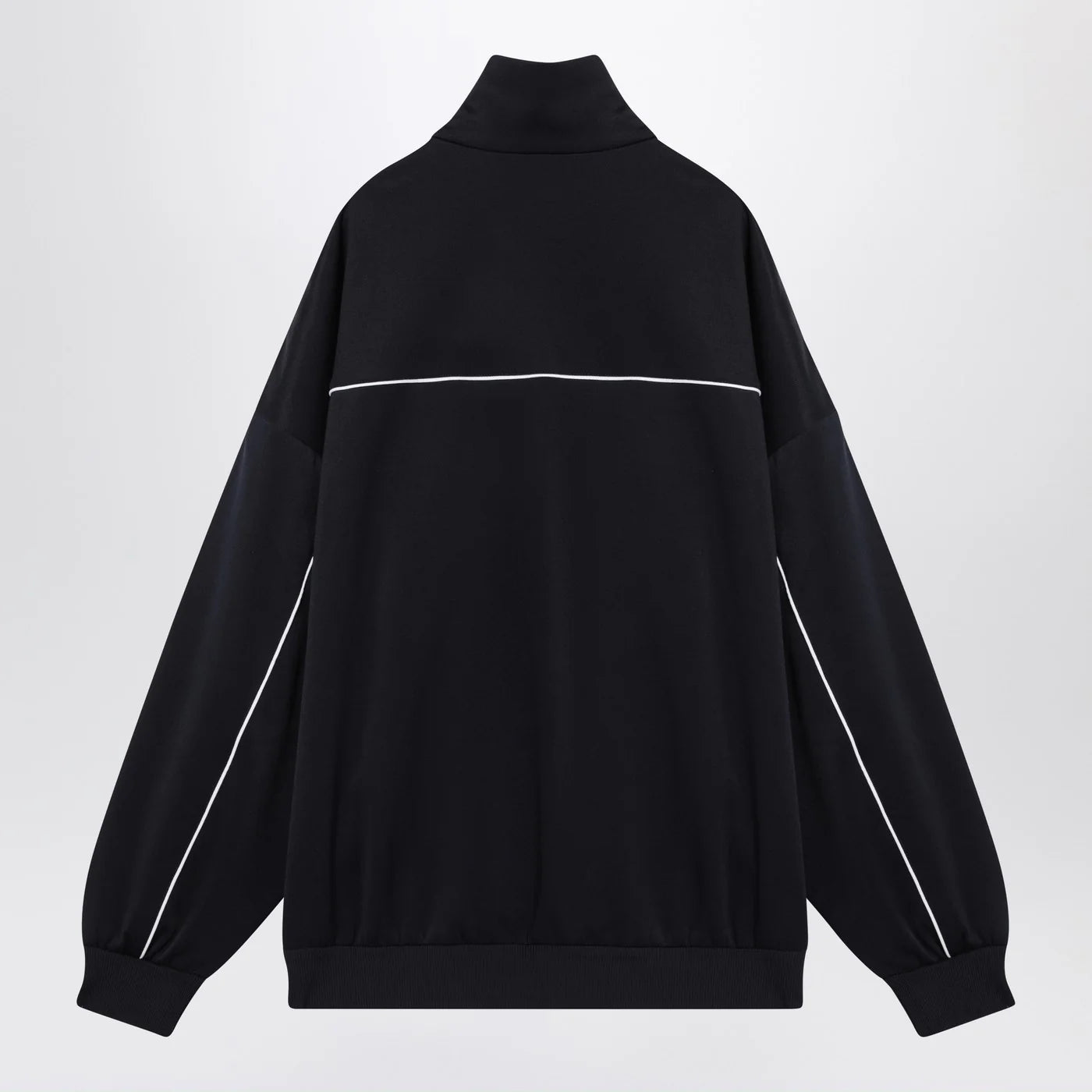 GUCCI Navy blue sweatshirt in technical jersey
