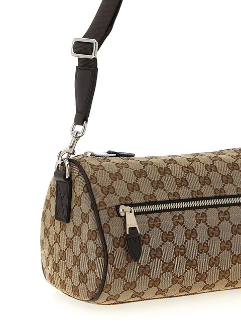 Gucci Small Gg Cylindrical Shoulder Strap