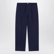 GUCCI Dark blue washed denim trousers