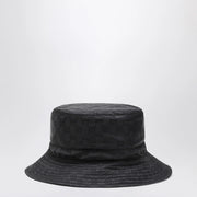 GUCCI Reversible black nylon GG hat