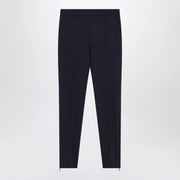GUCCI Slim blue wool trousers
