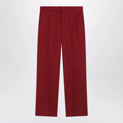 GUCCI Classic trousers in Anchor Red