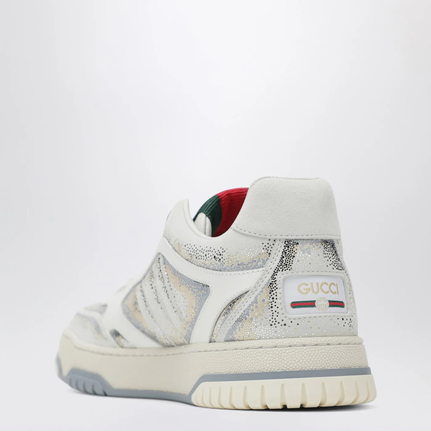 Gucci Re-Web glitter white/grey gradient Sneakers
