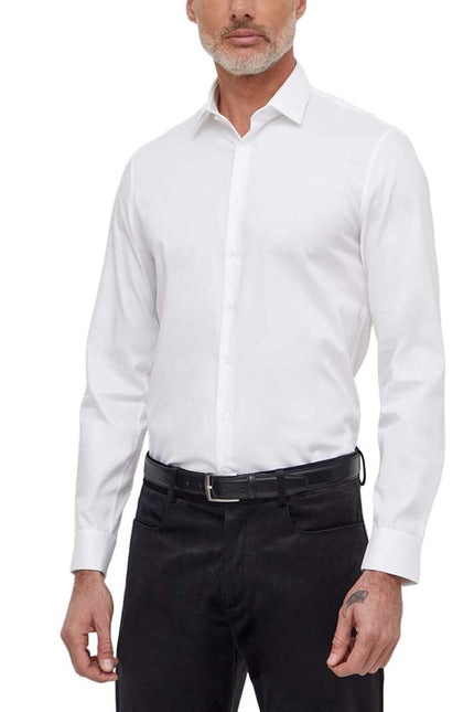 Calvin Klein Men Shirt-Clothing Shirts-Calvin Klein-white-38-Urbanheer