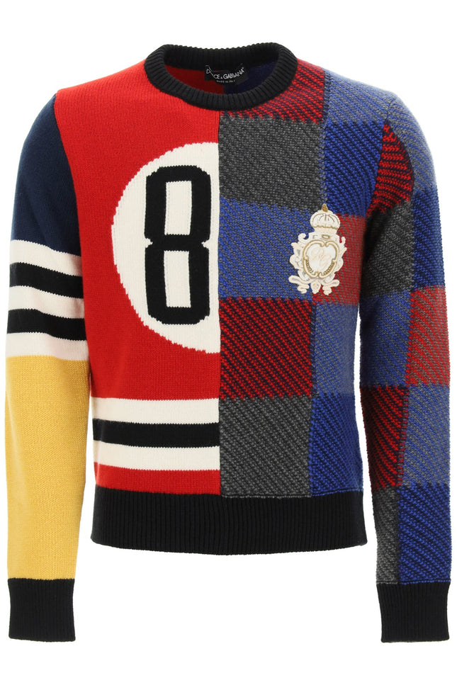 84 sweater in multicolor wool