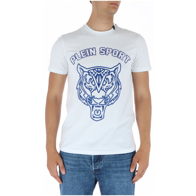 Plein Sport Men T-Shirt-Clothing T-shirts-Plein Sport-white-S-Urbanheer