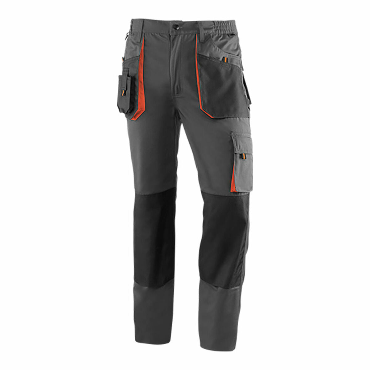 Safety trousers JUBA Top Range Black Grey Orange-Clothing, Specialist clothing-JUBA-Urbanheer