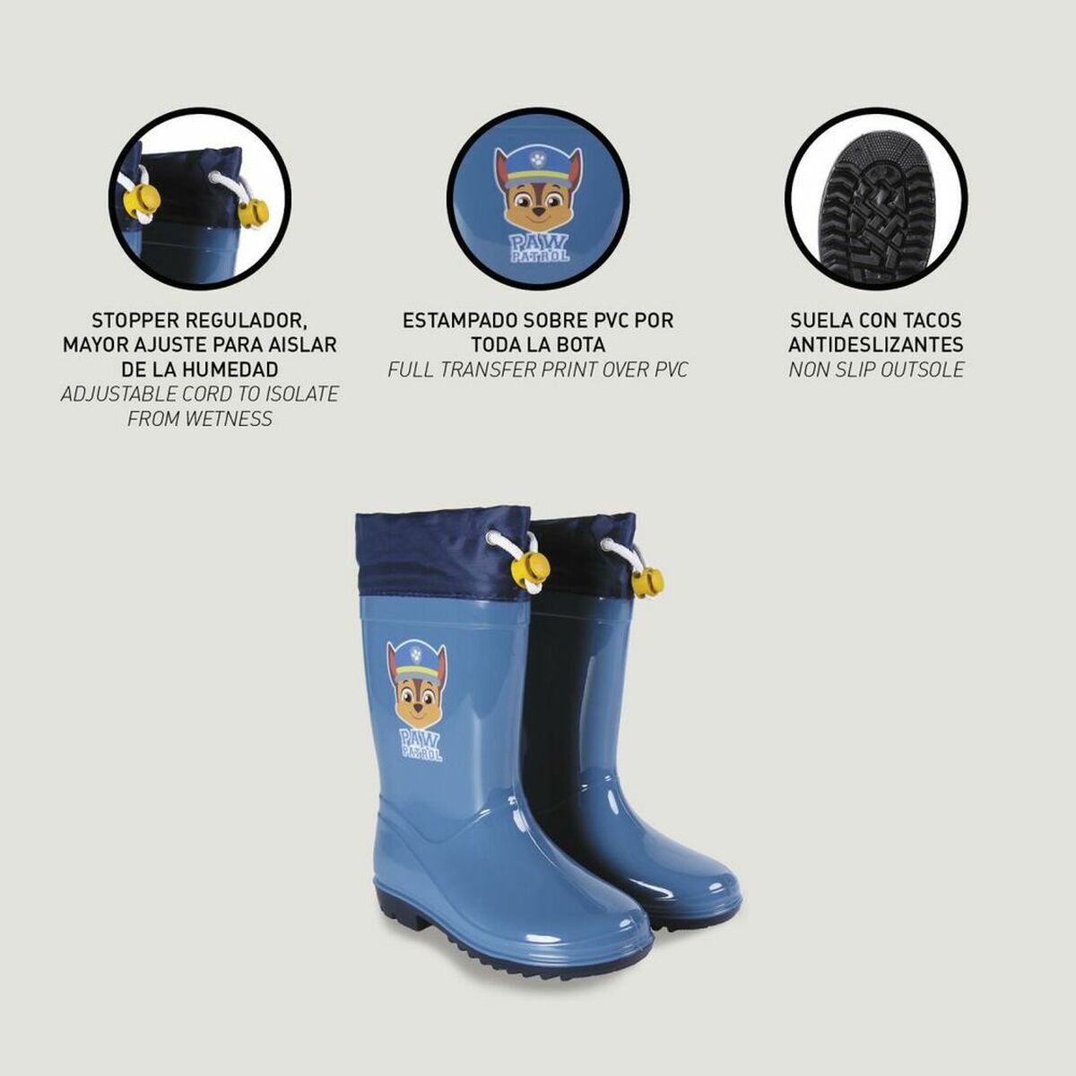 Children's Water Boots The Paw Patrol Blue-Shoes and accessories, Shoes-The Paw Patrol-Urbanheer