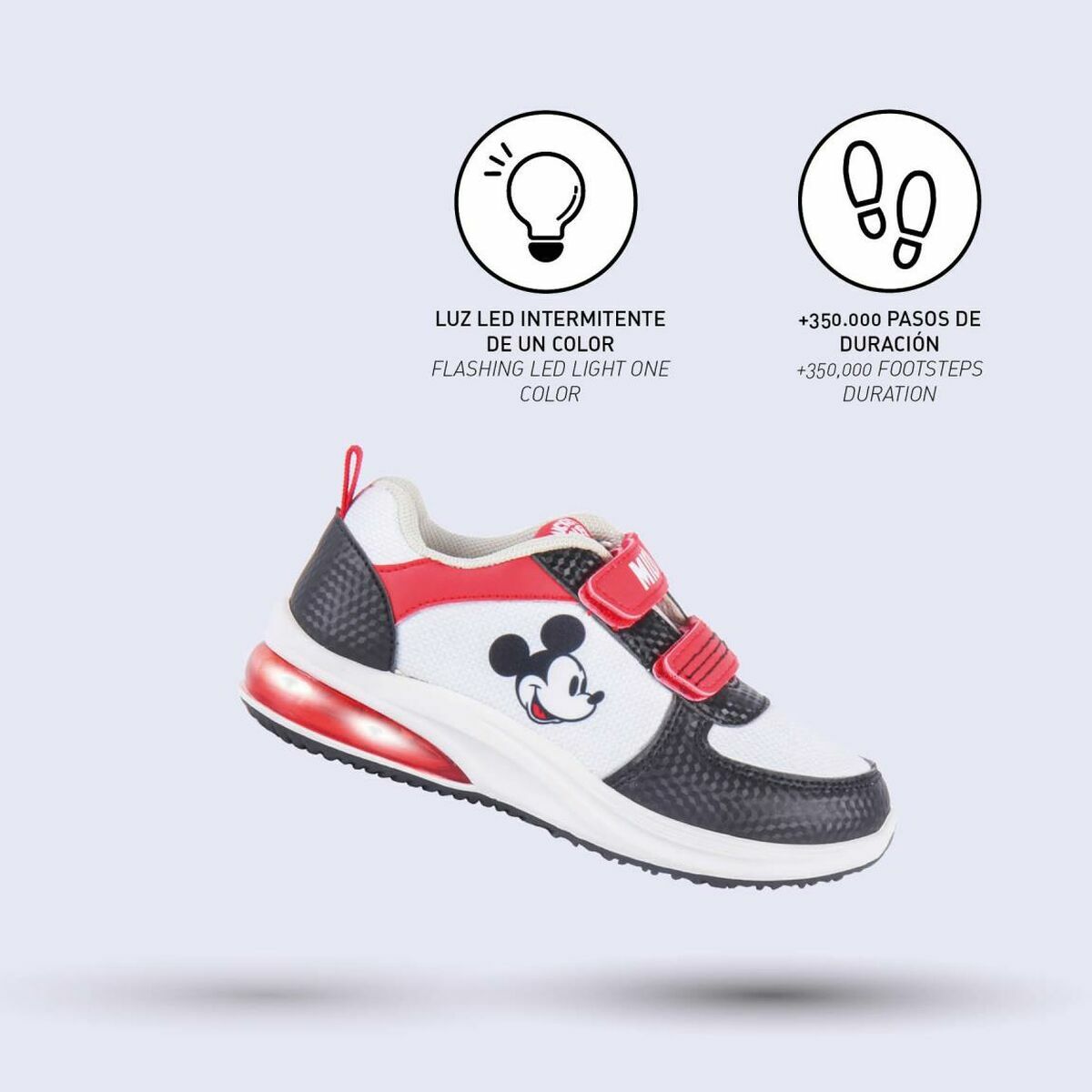 LED Trainers Mickey Mouse-Shoes and accessories, Shoes-Mickey Mouse-Urbanheer