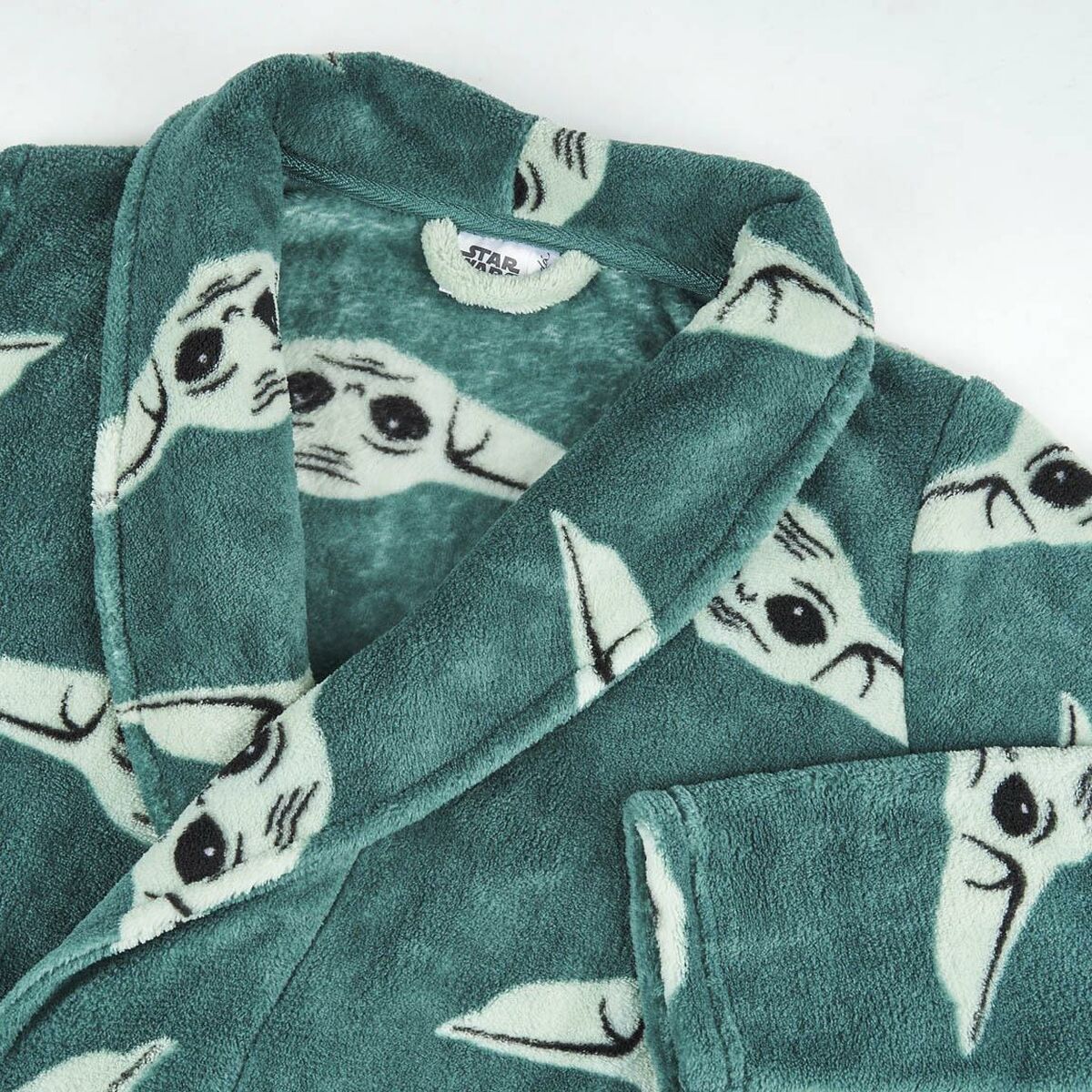 Children's Dressing Gown The Mandalorian 30 1 30 Green-Clothing, Boys-The Mandalorian-Urbanheer
