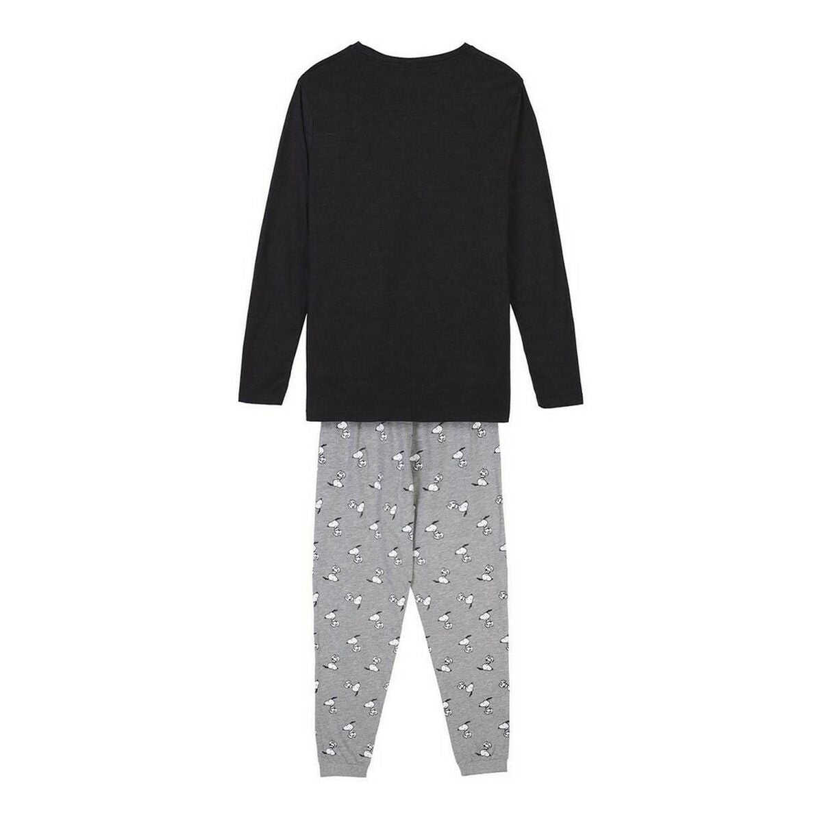 Pyjama Snoopy Grey Lady-Clothing, Women-Snoopy-Urbanheer
