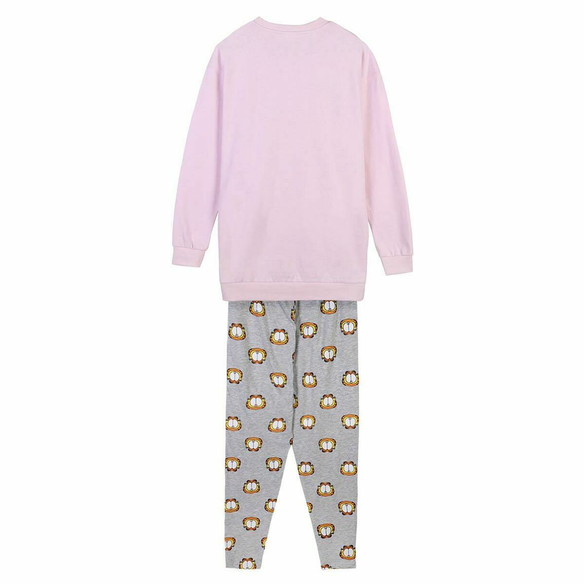 Pyjama Garfield Light Pink-Clothing, Women-Garfield-Urbanheer