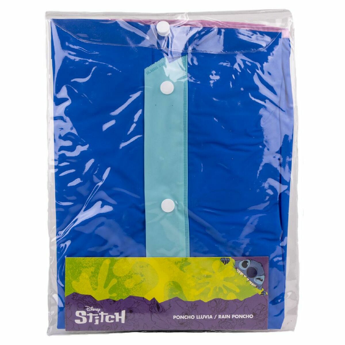 Waterproof Poncho with Hood Stitch Blue-Clothing, Boys-Stitch-Urbanheer