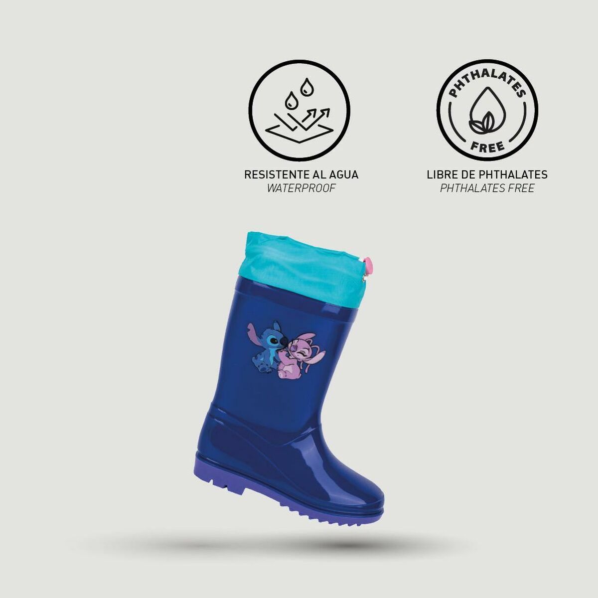 Children's Water Boots Stitch Blue-Shoes and accessories, Shoes-Stitch-Urbanheer
