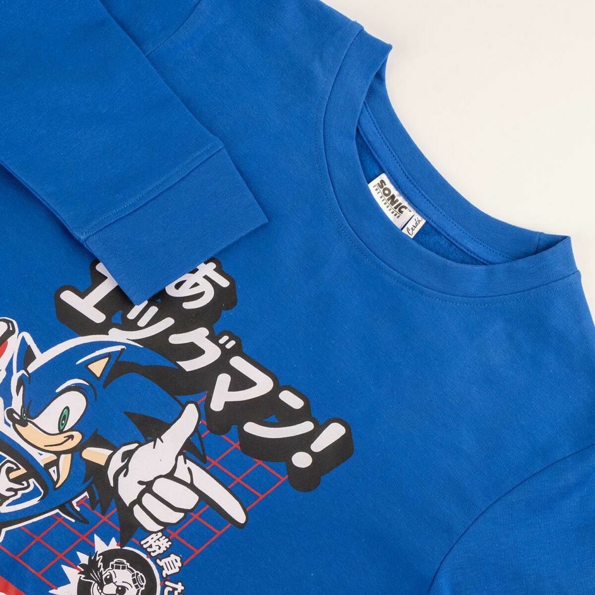 Children’s Tracksuit Sonic Blue-Sports and outdoors, Fitness and exercise-Sonic-Urbanheer