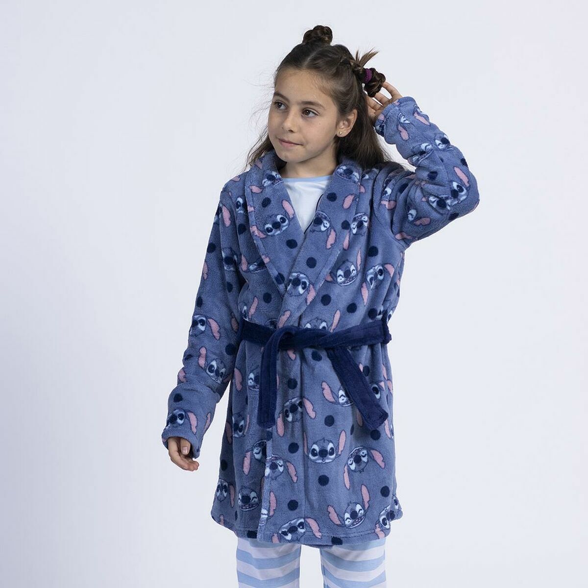 Children's Dressing Gown Stitch Blue-Clothing, Boys-Stitch-Urbanheer