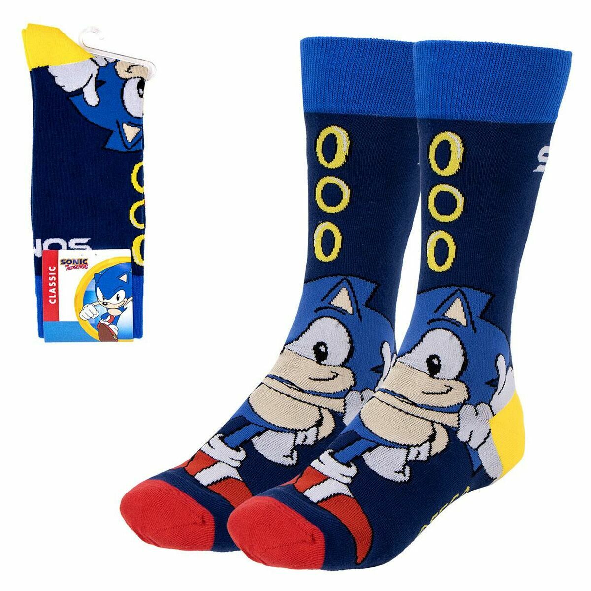 Socks Sonic Dark blue-Clothing, Men-Sonic-Urbanheer
