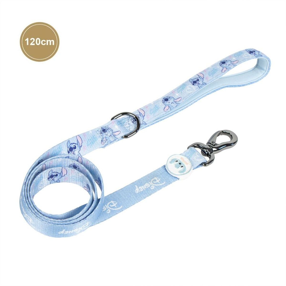 Dog Lead Stitch Light Blue 120 cm One size-Pet products, Dogs-Stitch-Urbanheer