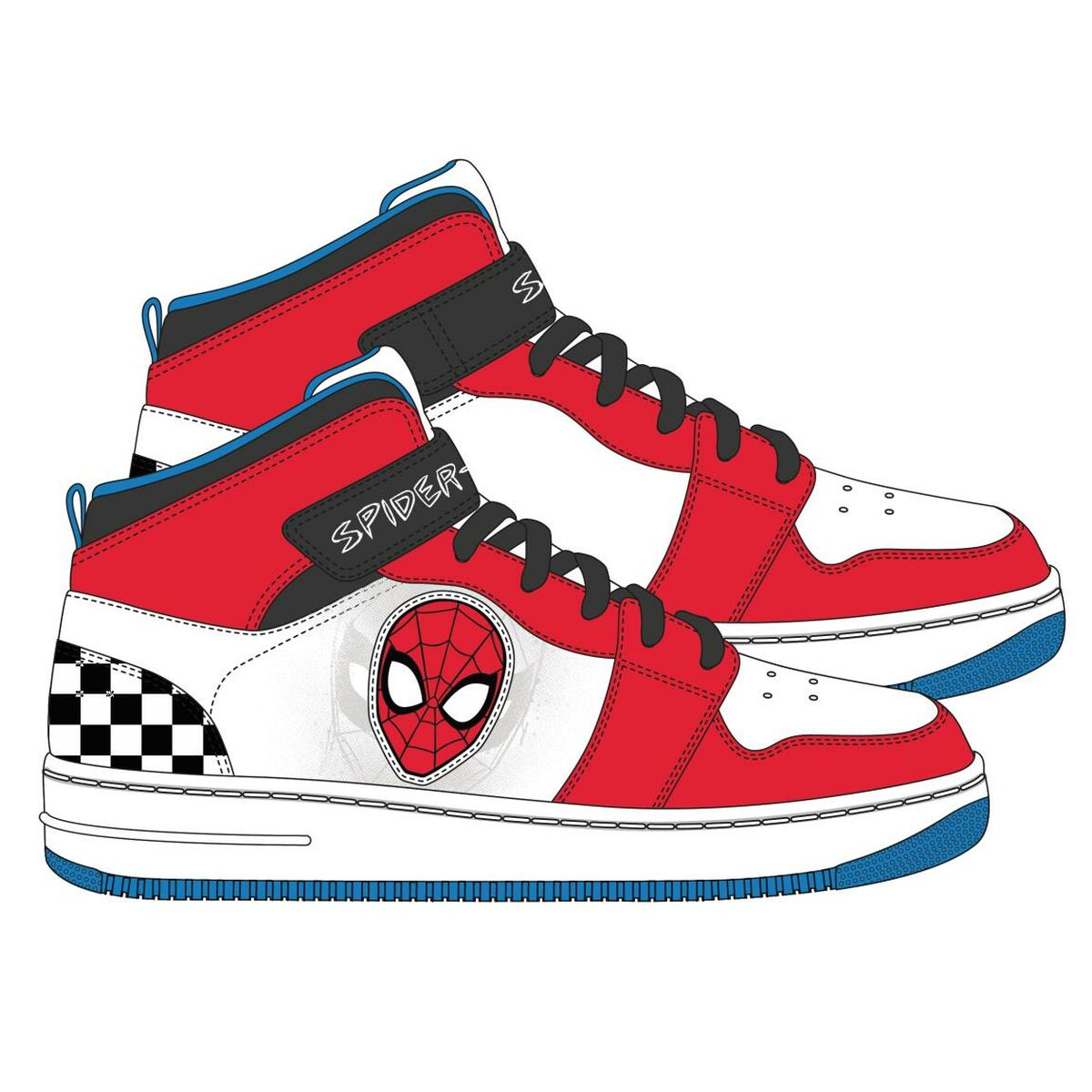 Sports Shoes for Kids Spider-Man-Shoes and accessories, Shoes-Spider-Man-Urbanheer