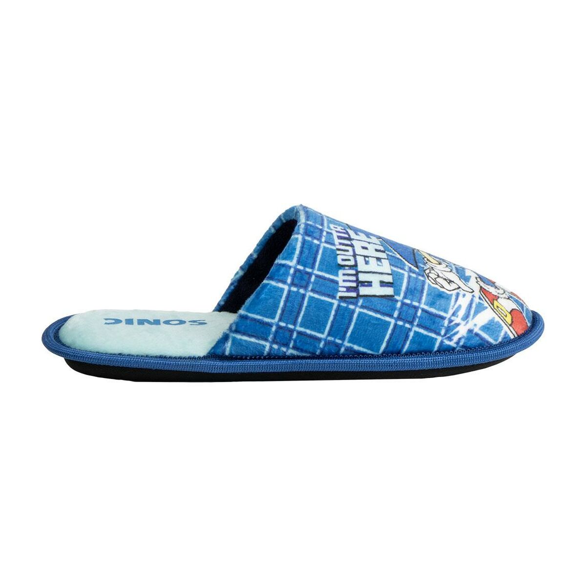 House Slippers Sonic Blue-Shoes and accessories, Shoes-Sonic-Urbanheer