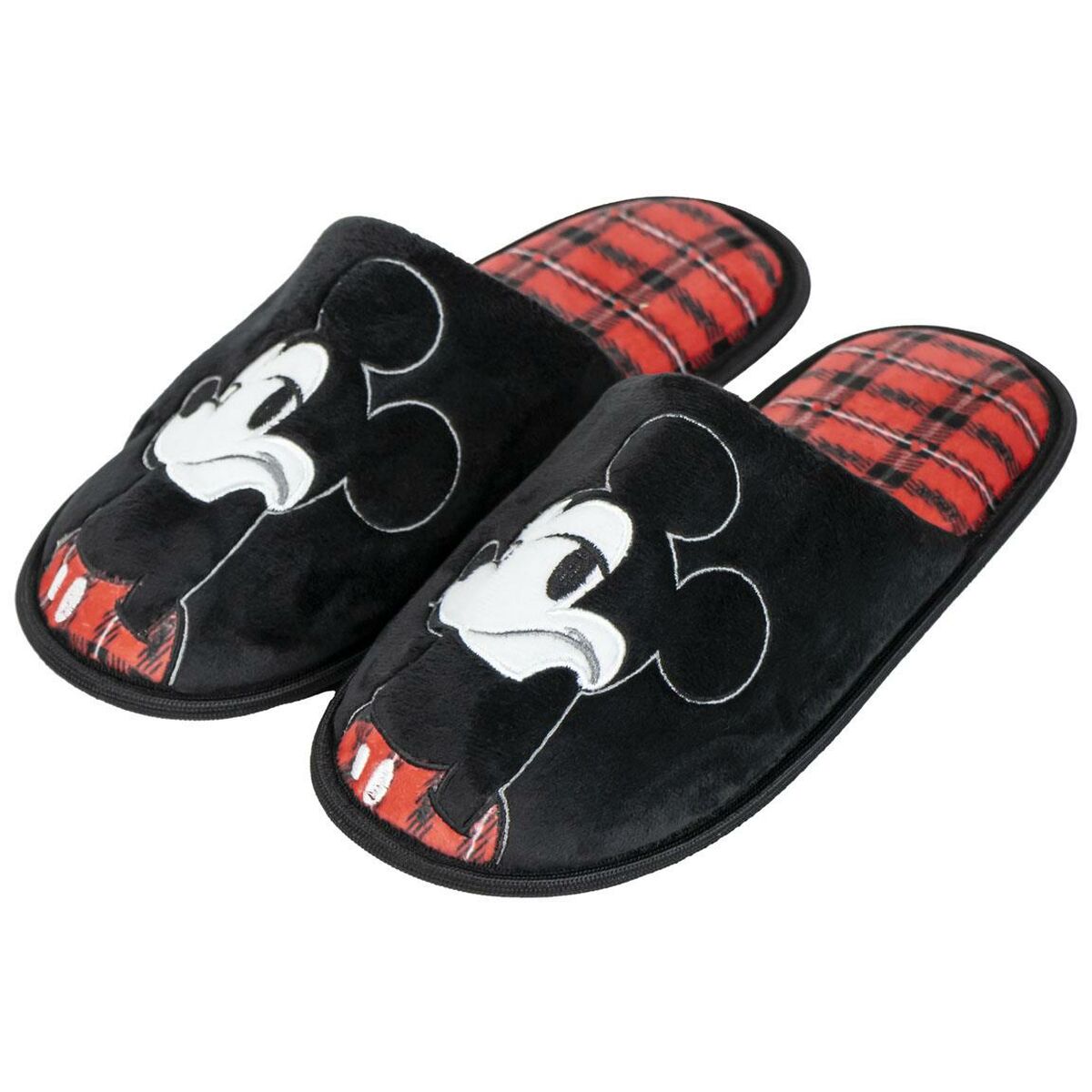 House Slippers Mickey Mouse Black-Shoes and accessories, Shoes-Mickey Mouse-Urbanheer