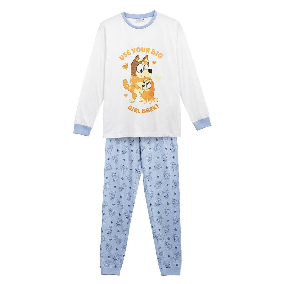 Summer Pyjama Bluey Blue-Clothing, Women-Bluey-Urbanheer