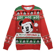 Men’s Jumper Mickey Mouse Red-Clothing, Men-Mickey Mouse-Urbanheer