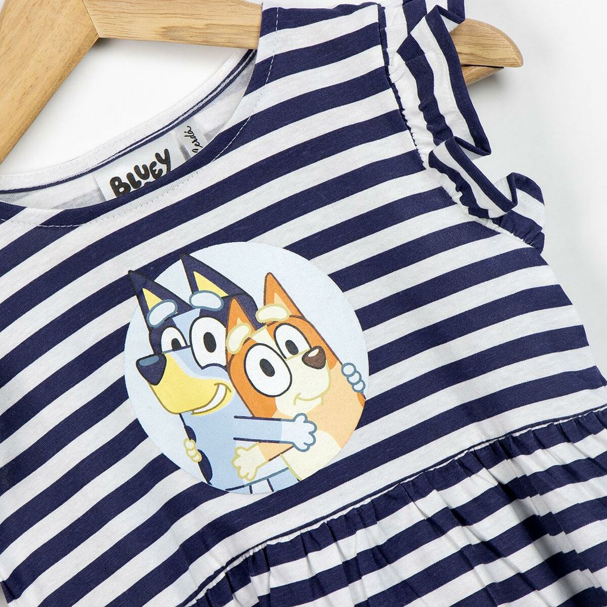 Dress Bluey Dark blue-Clothing, Girls-Bluey-Urbanheer