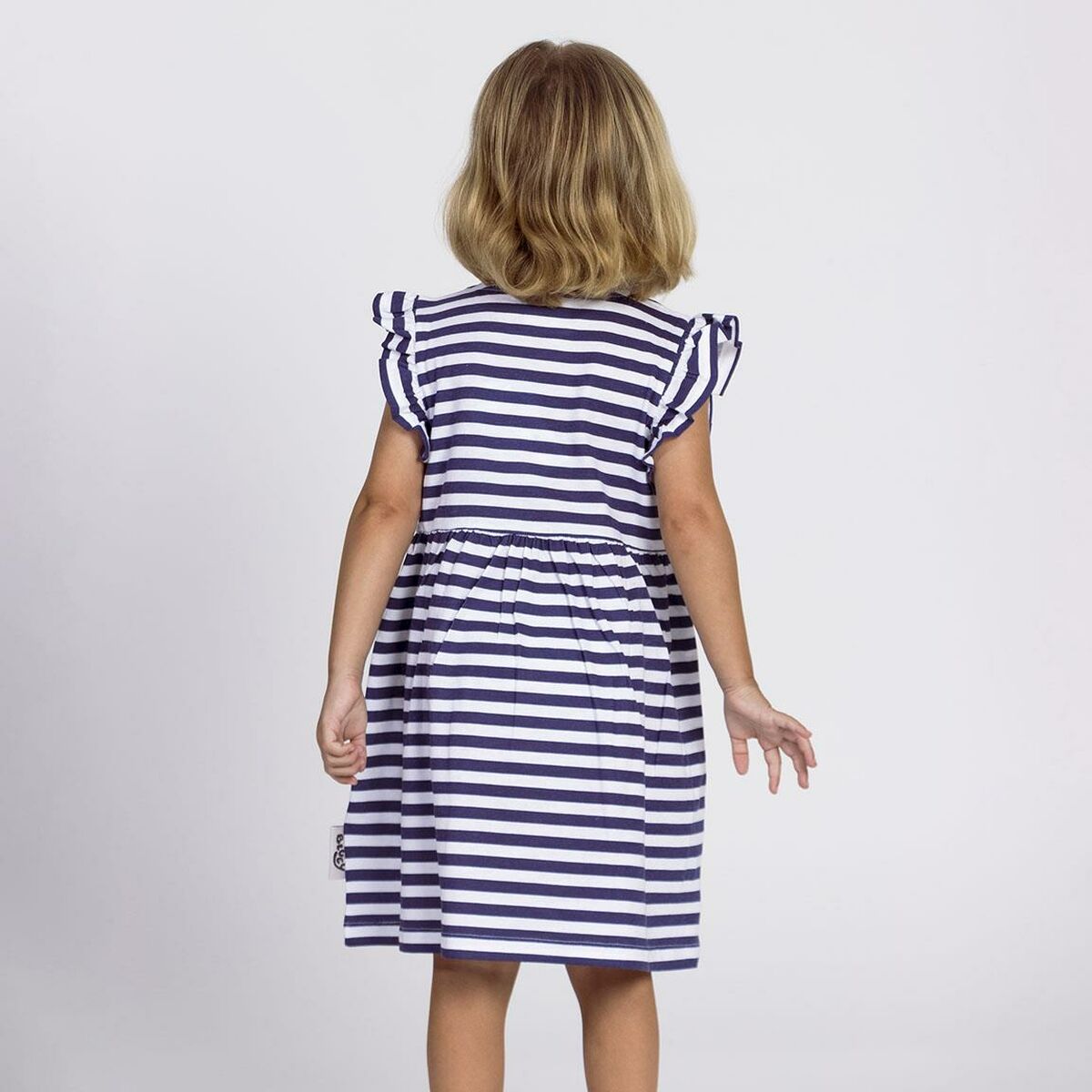 Dress Bluey Dark blue-Clothing, Girls-Bluey-Urbanheer