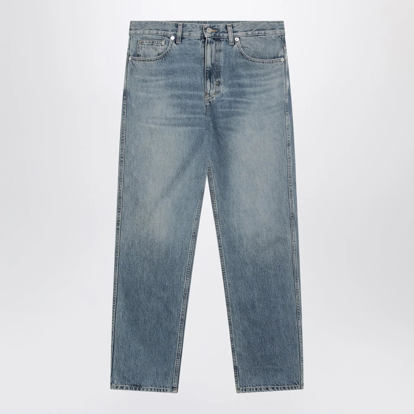 GUCCI Light blue délavé slim-fit jeans