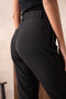 Cigarette Smoking Pants Black-Pants-Attentif Paris-S-Urbanheer